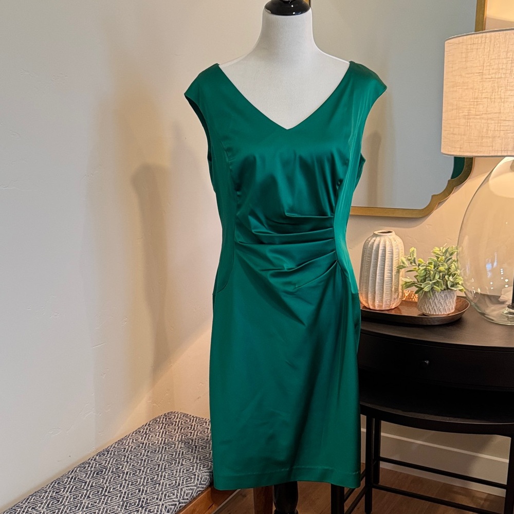 Lauren Ralph Lauren Teal Mini Dress